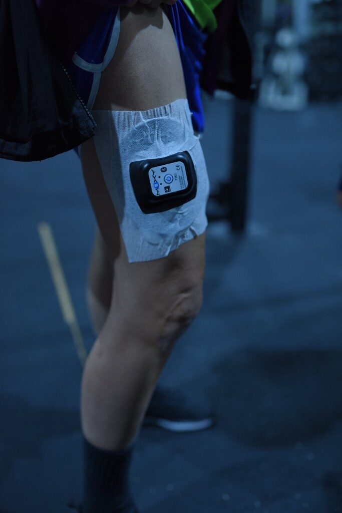 Sensor Moxy de oxigenación muscular